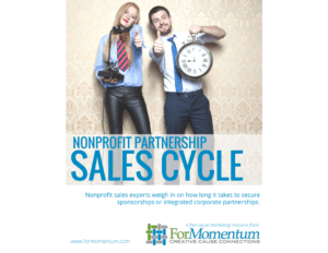 Nonprofit Partnership Sales Cycle