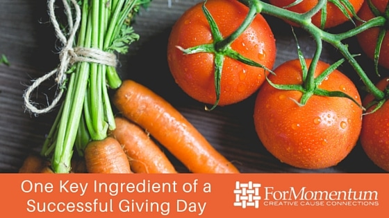 One Key Ingredient of a Successful Giving Day