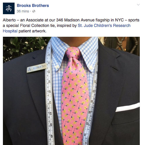 Cause Marketing Men: Brooks Brothers Father's Day Ties for St. Jude